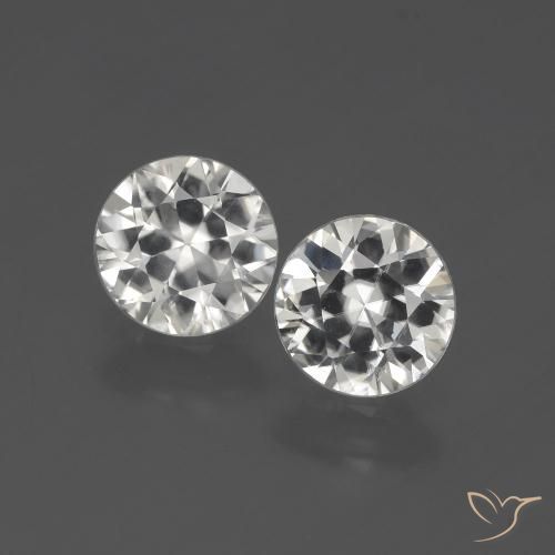 Shop natural 3.76ct Blanc chaud Zircon gems, Tour, from Myanmar at GemSelect. In stock, global shipping!