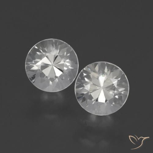 3.54ctw Naturel Blanc chaud Zircon, Tour, VS
