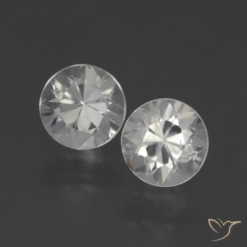 3.30ctw Naturel Blanc chaud Zircon, Tour, VS