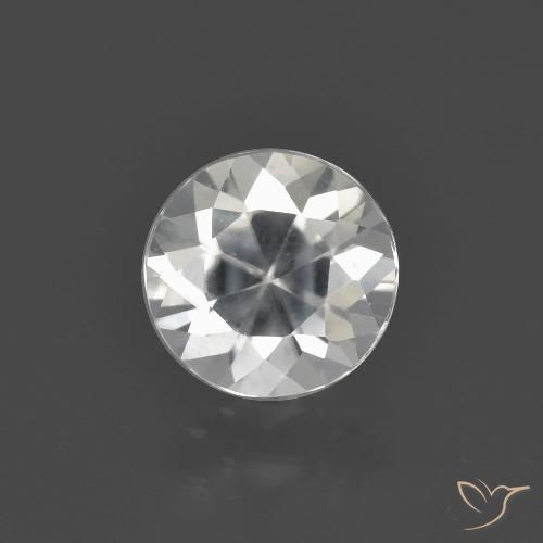 1.89ct Naturel Blanc chaud Zircon, Tour, VVS-VS