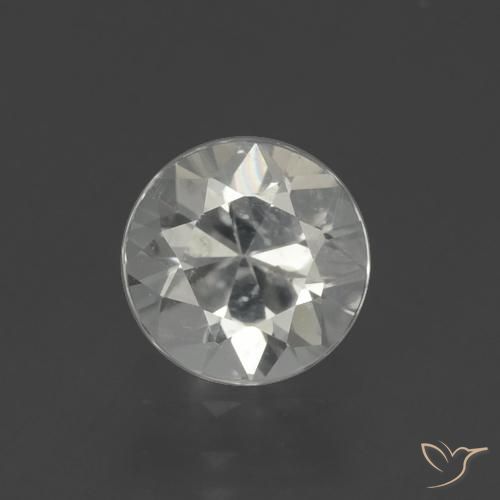 1.61ct Naturel Blanc chaud Zircon, Tour, VS