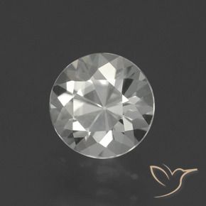Zircon Blanc chaud naturelle Tour, 1.76 ct, VVS