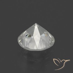 Zircon Blanc chaud naturelle Tour, 1.76 ct, VVS