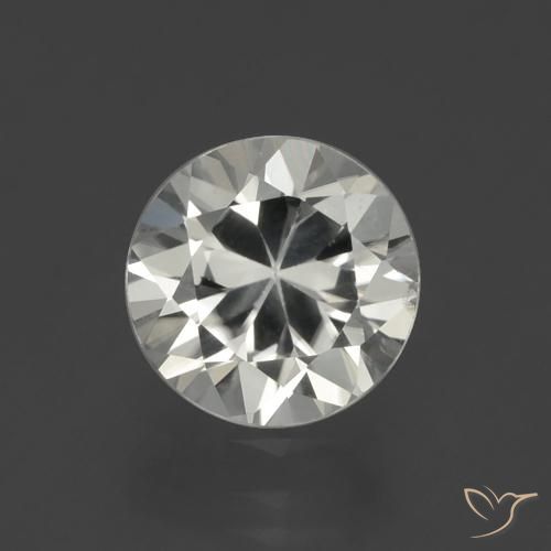 1.87ct Naturel Blanc chaud Zircon, Tour, VVS-VS