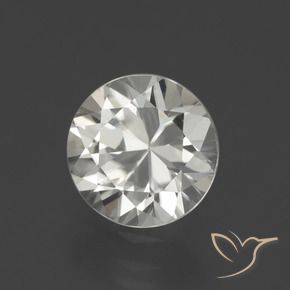 Zircon Blanc chaud naturelle Tour, 1.87 ct, VVS-VS