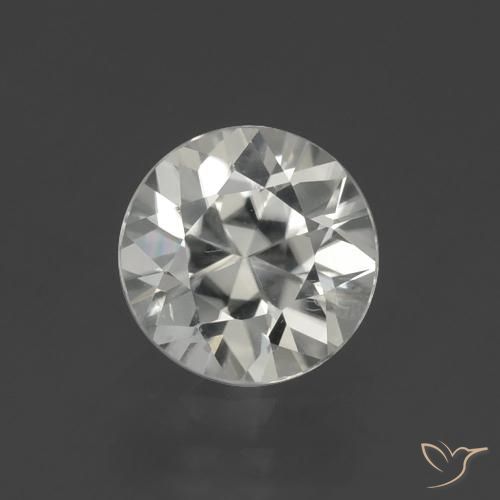 1.93ct Naturel Blanc chaud Zircon, Tour, VS