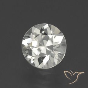 Zircon Blanc chaud naturelle Tour, 1.93 ct, VS