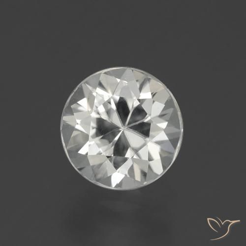 1.92ct Naturel Blanc chaud Zircon, Tour, VS