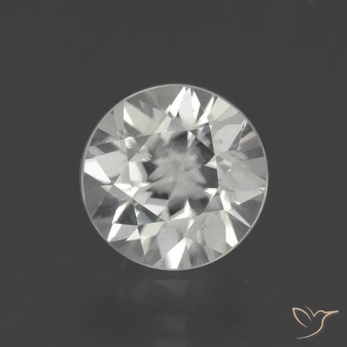 1.95ct Naturel Blanc chaud Zircon, Tour, VS