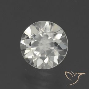 Zircon Blanc chaud naturelle Tour, 1.95 ct, VS