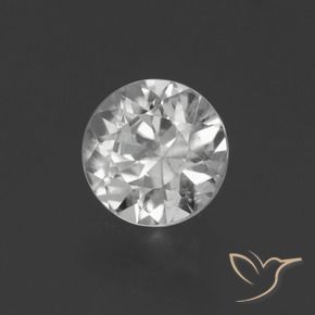 Zircon Blanc clair naturelle Tour, 1.33 ct, VS