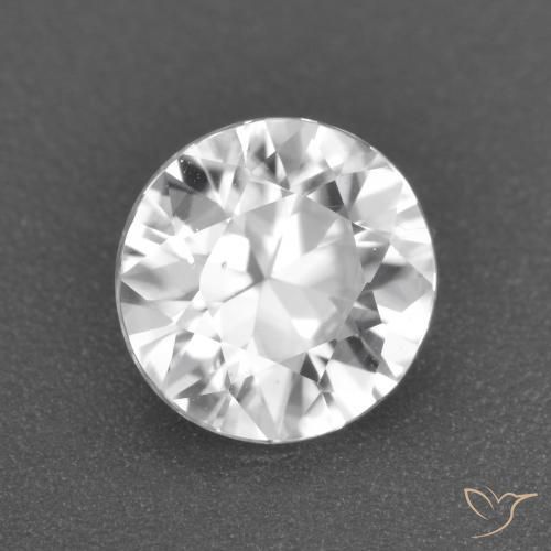 Zircon Blanc clair naturelle Tour, 1.60 ct, VS