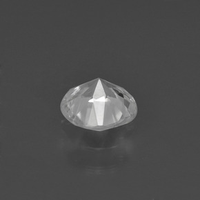 Zircon blanc naturelle coupe roude, 0,91 ct, VVS-VS