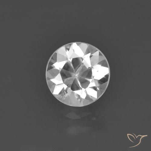 1.42ct Naturel Blanc Zircon, Tour, VS