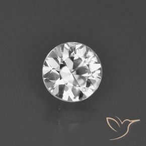 Zircon Blanc clair naturelle Tour, 1.45 ct, VVS-VS