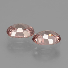 Achetez naturel ct rose zircon gems, coupe ovale, en provenance tanzanie chez gemselect. en stock, livraison internationale!