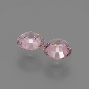 Achetez naturel ct Rose Zircon gems, Coupe roude, En provenance Tanzanie chez GemSelect. En stock, livraison internationale!