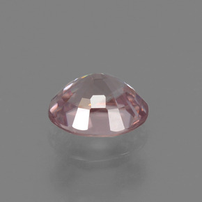 Zircon Rose naturelle Coupe ovale, 0.95 ct, VS