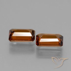 Shop natural 2.43ct Orange foncé Zircon gems, Octogone / coupe Émeraude, from Tanzanie at GemSelect. In stock, global shipping!