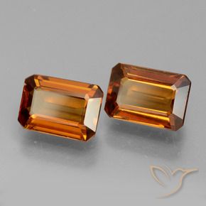 Shop natural 3.09ct Orange foncé Zircon gems, Octogone / coupe Émeraude, from Tanzanie at GemSelect. In stock, global shipping!