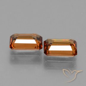 Shop natural 2.75ct Orange foncé Zircon gems, Octogone / coupe Émeraude, from Tanzanie at GemSelect. In stock, global shipping!