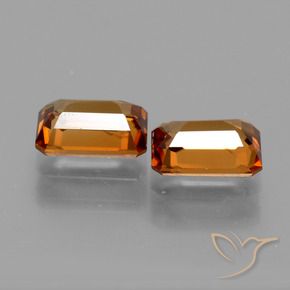 Shop natural 2.94ct Orange brunâtre Zircon gems, Octogone / coupe Émeraude, from Tanzanie at GemSelect. In stock, global shipping!