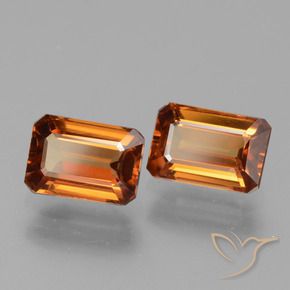 Shop natural 3.27ct Orange foncé Zircon gems, Octogone / coupe Émeraude, from Tanzanie at GemSelect. In stock, global shipping!