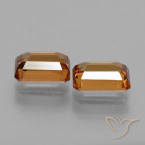 Shop natural 3.27ct Orange foncé Zircon gems, Octogone / coupe Émeraude, from Tanzanie at GemSelect. In stock, global shipping!