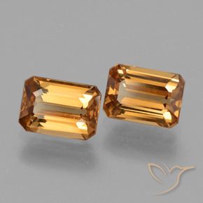 Shop natural 3.40ct Orange brun Zircon gems, Octogone / coupe Émeraude, from Tanzanie at GemSelect. In stock, global shipping!