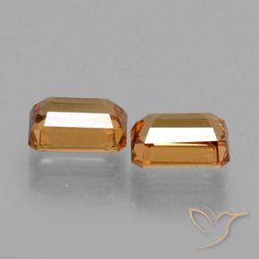 Shop natural 3.40ct Orange brun Zircon gems, Octogone / coupe Émeraude, from Tanzanie at GemSelect. In stock, global shipping!