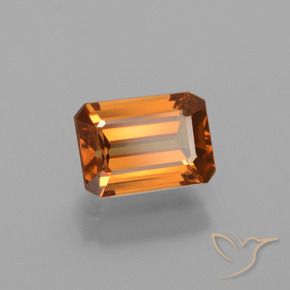 Zircon Orange brunâtre naturelle Octogone / coupe Émeraude, 1.79 ct, VS