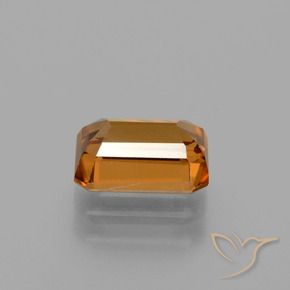 Zircon Orange brunâtre naturelle Octogone / coupe Émeraude, 1.79 ct, VS