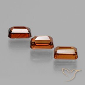 Shop natural 3.28ct Orange moyen-foncé Zircon gems, Octogone / coupe Émeraude, from Tanzanie at GemSelect. In stock, global shipping!