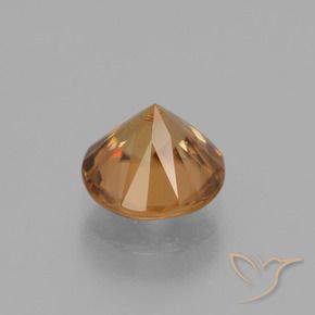 Zircon Orange foncé naturelle Tour, 1.97 ct, VVS-VS