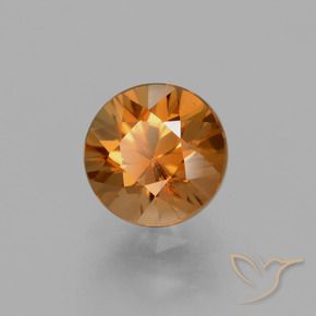 Zircon Orange moyen naturelle Tour, 2.08 ct, VVS