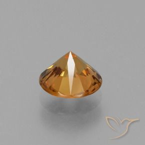 Zircon Orange moyen naturelle Tour, 1.91 ct, VVS-VS