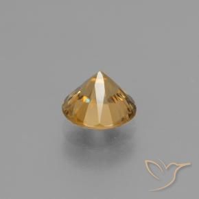 Zircon Orange doré naturelle Tour, 1.84 ct, VVS-VS