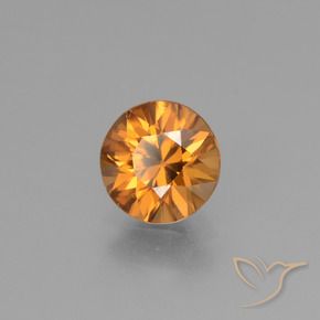 Zircon Orange moyen naturelle Tour, 1.66 ct, VVS-VS