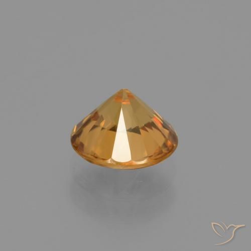 Zircon Brun doré naturelle Tour, 1.59 ct, VVS-VS
