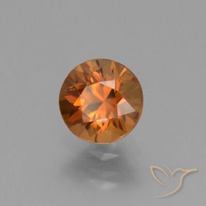 Zircon Orange terre naturelle Tour, 1.66 ct, VVS-VS
