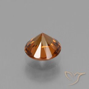 Zircon Orange moyen naturelle Tour, 1.60 ct, VVS