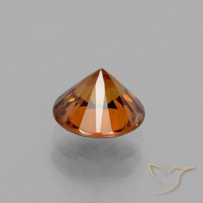 Zircon Orange foncé naturelle Tour, 1.89 ct, VS