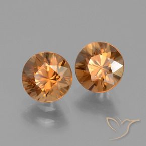 Shop natural 2.64ct Orange foncé Zircon gems, Tour, from Cambodge at GemSelect. In stock, global shipping!