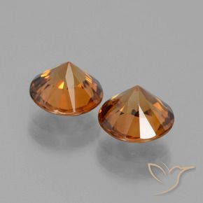 Shop natural 3.16ct Orange foncé Zircon gems, Tour, from Cambodge at GemSelect. In stock, global shipping!