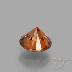 Zircon Orange moyen naturelle Tour, 1.70 ct, VVS-VS