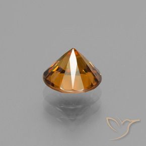 Zircon Orange foncé naturelle Tour, 2.35 ct, VVS