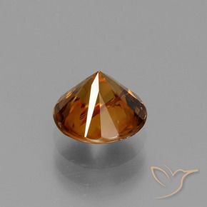 Zircon Orange foncé naturelle Tour, 2.12 ct, VS-SI