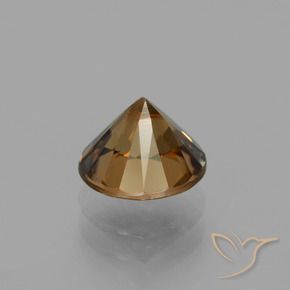 Zircon Orange moyen naturelle Tour, 2.15 ct, VVS