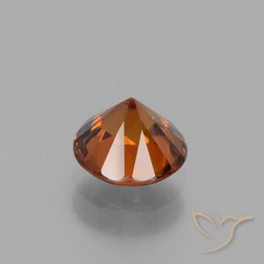 Zircon Orange jaunâtre naturelle Tour, 1.72 ct, VVS-VS