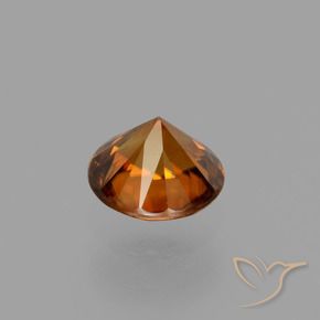 Zircon Ambre orange naturelle Tour, 1.19 ct, VVS-VS